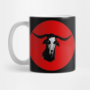 Goathead Red Mug